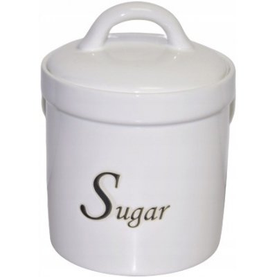 Dakls LIR191003 Dóza na cukr bílá 12,5 x 15 x 12,5 cm 830 ml – Hledejceny.cz
