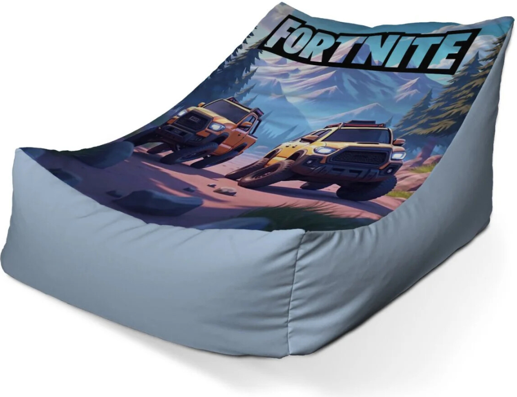 Sablio sedací vak lounge fortnite Off-road auta 80 x 95 x 50 cm