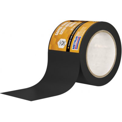 Buldok Gaffer Páska extra 50 mm x 20 m matná černá 9911397 – Zboží Dáma