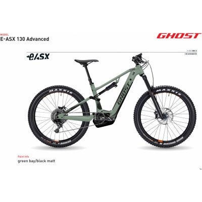 Ghost E-ASX 130 Advanced B750 2022 – Hledejceny.cz