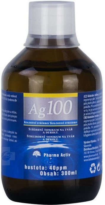 Pharma Activ Koloidní stříbro Ag100 (40ppm) 300 ml