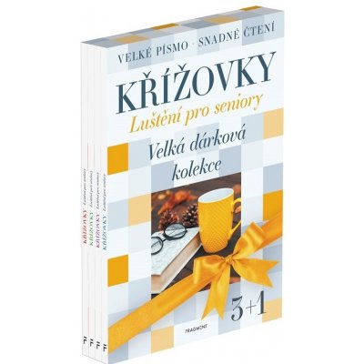 Křížovky – Luštění pro seniory box – Hledejceny.cz