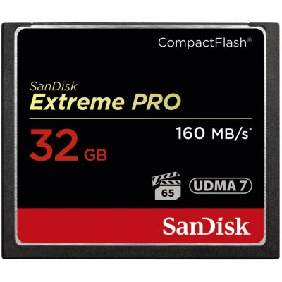 SanDisk Extreme Pro CompactFlash 32 GB SDCFXPS-032G-X46 – Zboží Mobilmania