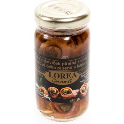 Lorea Gourmet Očka z ančoviček s kapary 50 g