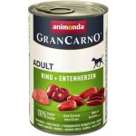 Animonda Gran Carno Hovězí & kachní srdce 0,8 kg – Zboží Mobilmania