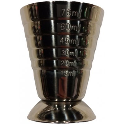 Jigger nerezový 15ml - 75ml – Zboží Mobilmania
