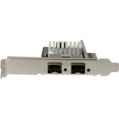 StarTech.com 10G Network Card - 2x 10G Open SFP+ Multimode LC Fiber Connector - Intel 82599 Chip - Gigabit Ethernet Card (PEX20000SFPI) - Sítový adaptér - PCIe 2.0 x8 nízký profil - 10GbE - 10GBase-LR – Hledejceny.cz