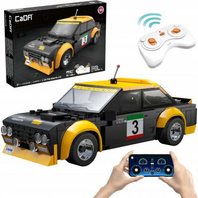 Programovatelná RC stavebnice 1:20 Fiat Abarth 131 - 216 dílků IQ models - RC_326543 RTR 1:20 – Zboží Živě