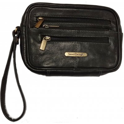 Sendi Design 52007 pánská kožená etue černá – Zboží Mobilmania