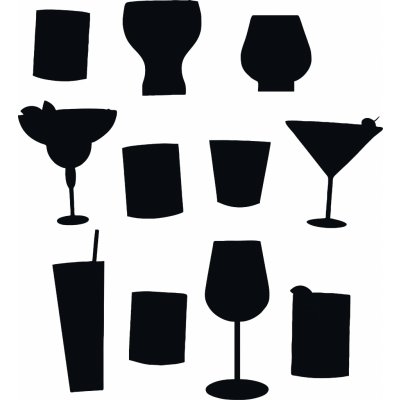 Artremiss Skleničky plastová šablona 402 D 29x29cm – Zboží Dáma