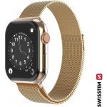 SWISSTEN ŘEMÍNEK PRO APPLE WATCH MILÁNSKÝ TAH 38-40 mm ZLATÝ 46000203 – Hledejceny.cz