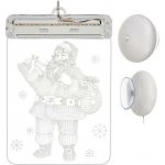 Maxo Vánoční 3D LED dekorace svítící Santa – Hledejceny.cz