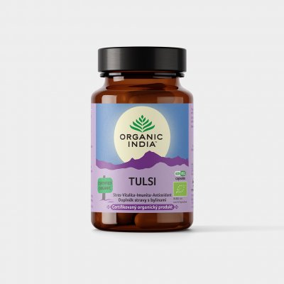 Organic India Tulsi 60 kapslí – Hledejceny.cz