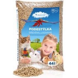 PROFIZOO Podestýlka dřevěná lisovaná 44 l