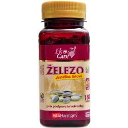 VitaHarmony VE Železo 20mg s kys.listovou 180 smartpills