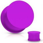 Šperky4U plug do ucha silikon fialová PL01020A-04 – Zbozi.Blesk.cz