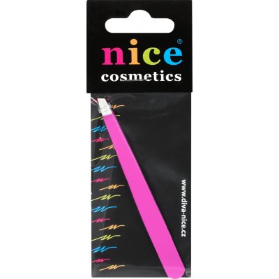 Diva & Nice Cosmetics Accessories pinzeta Pink – Zboží Mobilmania