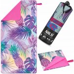 Nils Camp Ručník z mikrovlákna NCR14 ananas 160 x 80 cm – Zboží Dáma