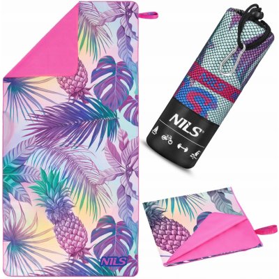 Nils Camp Ručník z mikrovlákna NCR14 ananas 160 x 80 cm – Zboží Dáma