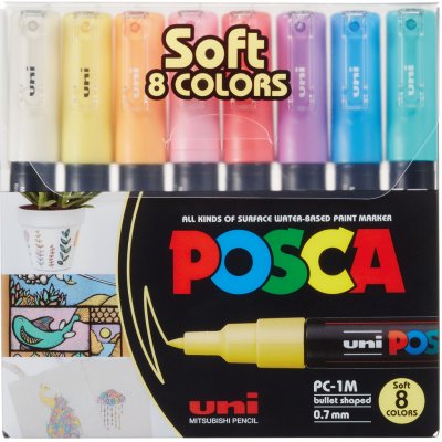 UNI Posca PC-1MR 8 ks – Zboží Dáma