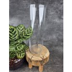 Skleněná váza válec 10x30 cm – Hledejceny.cz