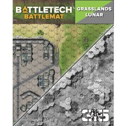 CGL Catalyst Game Labs Battletech battlemat Lunar and grasslands B