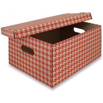 Emba Úložná krabice s nosností 50 kg 44 x 32 x 20 cm červená