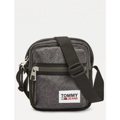 Tommy Hilfiger Tommy Jeans malá šedo-černá crossbody COLLEGE TECH REPORTER – Hledejceny.cz