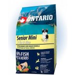 Ontario Senior Mini Fish & Rice 2,25 kg – Hledejceny.cz