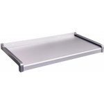 Deokork Venkovní hliníkový tažený parapet nos 25 mm 50x500 mm Stříbrná ELOX CO – HobbyKompas.cz