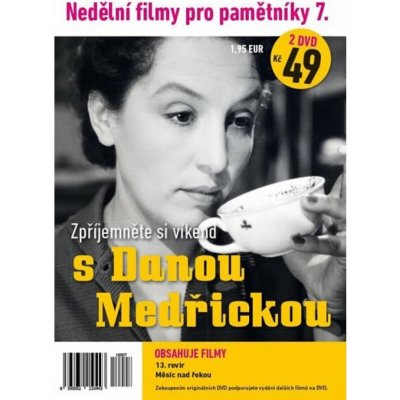 Nedělní filmy pro pamětníky 7: Dana Medřická (13. Revír, Měsíc nad řekou): 2DVD