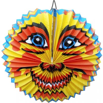 Rappa Lampion papírový slunce kulatý 28 cm – Zboží Dáma