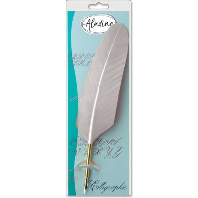 Aladine Husí brk s kovovým hrotem bílý – Zbozi.Blesk.cz