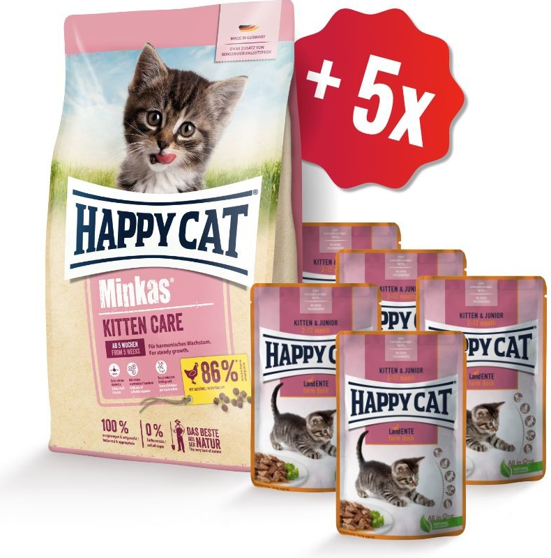 Happy Cat Minkas Kitten Care Geflügel 10 kg