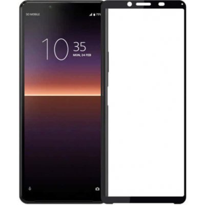 Picasee 3D ochranné tvrzené sklo s rámečkem pro Sony Xperia 10 IV 5G - černé 308011