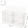 Pletiva TopGabion Gabionový koš s víkem: 200×50×100 cm - oko sítě 10×10 cm