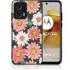 Pouzdro a kryt na mobilní telefon Motorola PROTEMIO MY ART Ochranný kryt pro Motorola Moto G73 5G DAISY (161) 76201