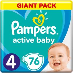 pampers active baby 4 76