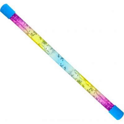 Hůlka flitrová pro roztleskávačky 31 cm s tekutinou – Zboží Dáma