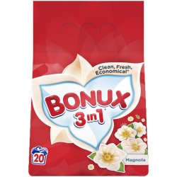 Bonux 3in1 Magnolia prací prášek 1,5 kg 20 PD