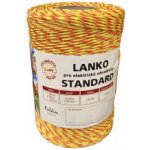Lanko STANDARD pro el. ohradník 3x0 20 mm Niro žluto oranž. 1000 m – Hledejceny.cz