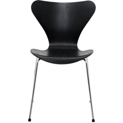 Fritz Hansen Series 7 black / chrom – Zboží Mobilmania