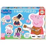 EDUCA Baby Prasátko Peppa 2 5v1 3-5 dílků – Zboží Dáma
