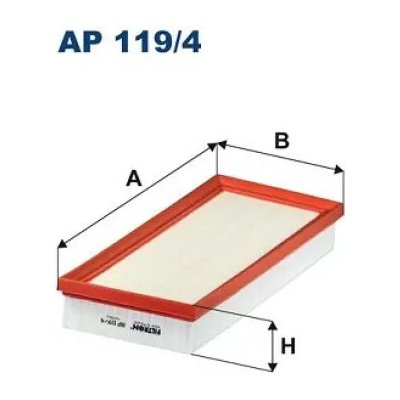 FILTRON Vzduchový filtr AP 119/4 – Hledejceny.cz