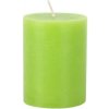 Svíčka Provence RUSTIC zelená 7,5 x 10 cm