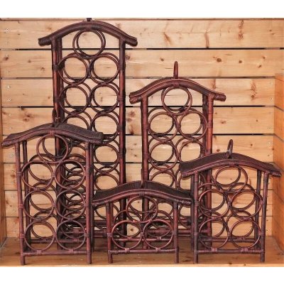 Košíkárna Stojan na víno 9 lahví – Sleviste.cz