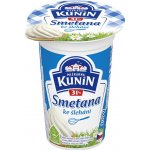 Mlékárna Kunín Smetana ke šlehání 31% 200 g – Zboží Dáma