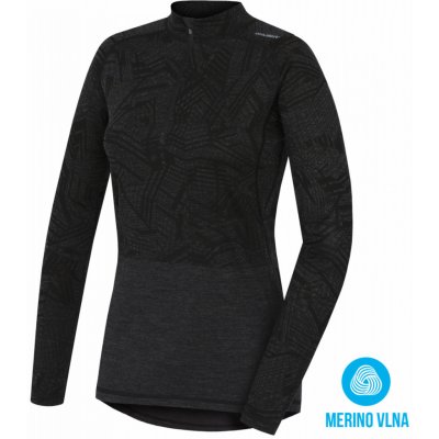 Husky Merino termoprádlo Merow Zip black – Zboží Dáma
