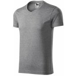 Malfini V-neck 146 tmavě šedý melír – Zbozi.Blesk.cz