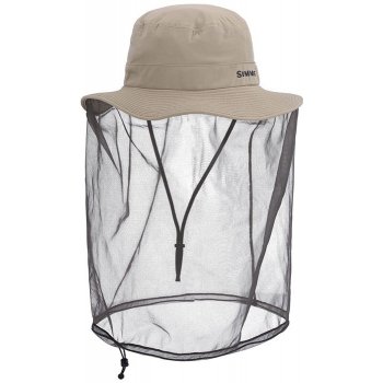 Bugstopper Klobouk s Moskytiérou Simms Net Sombrero Stone